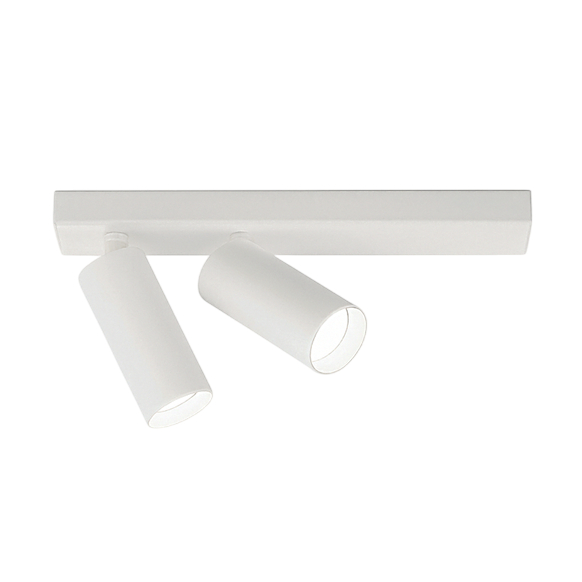 faretto 2xGU10 mini bianco