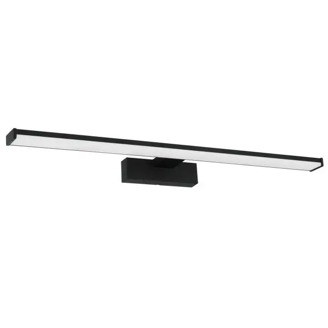 Luce a specchio a LED nero IP44