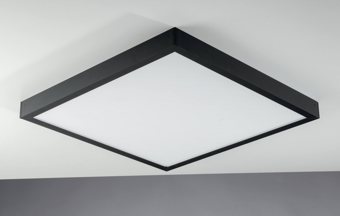 cornice di montaggio nera 60x60