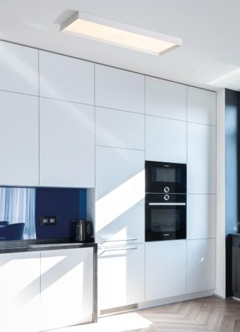 Plafoniera LED 120x30 bianco 3000K