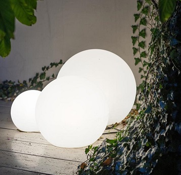 lampada a sfera Ø45cm IP65 1xE27