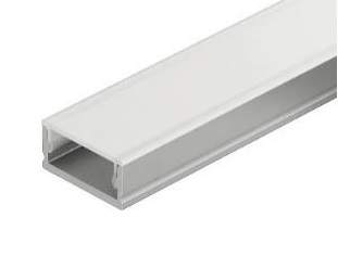Profilo LED PREMIUM 19x9 con cover opale