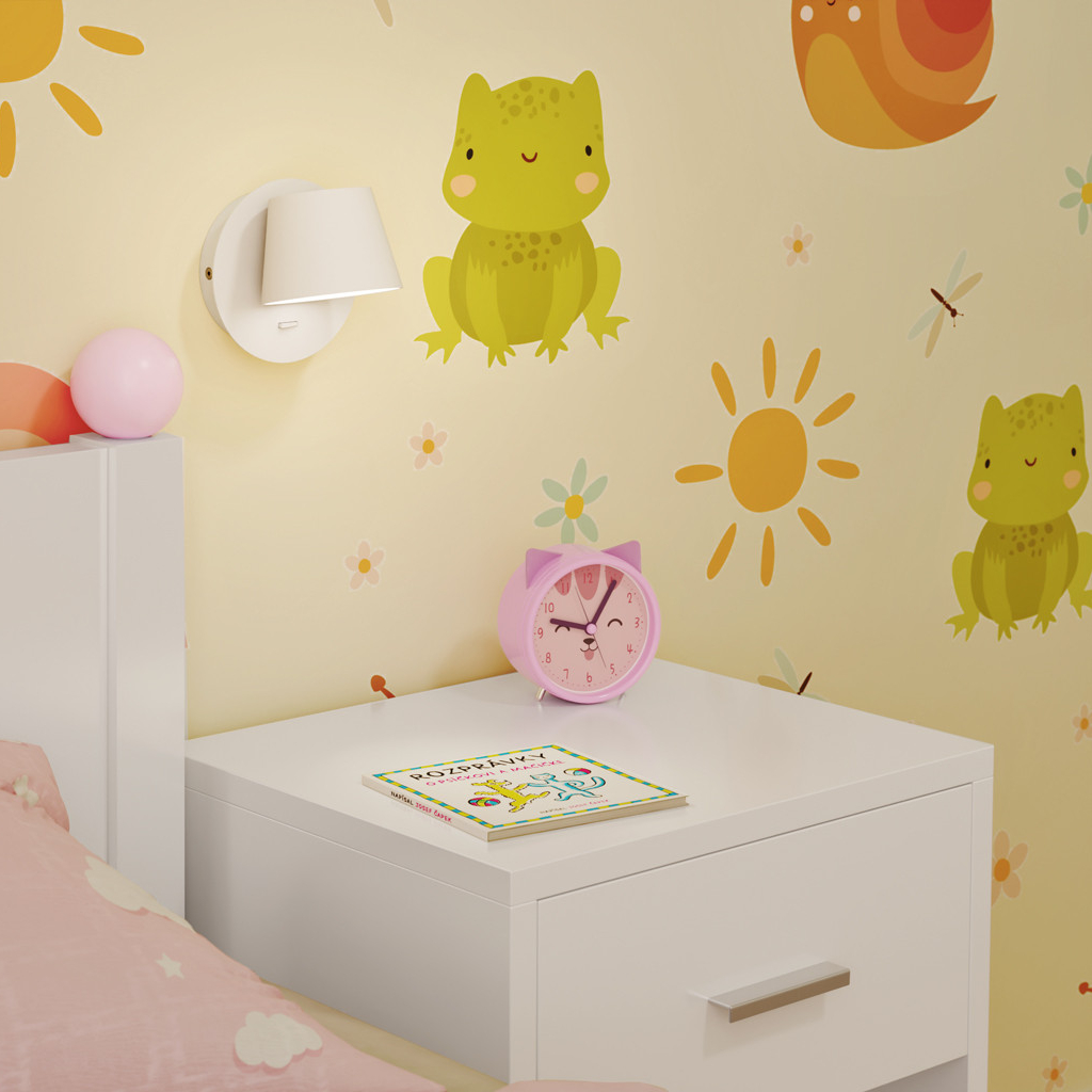 Lampada da lettura a LED bianco