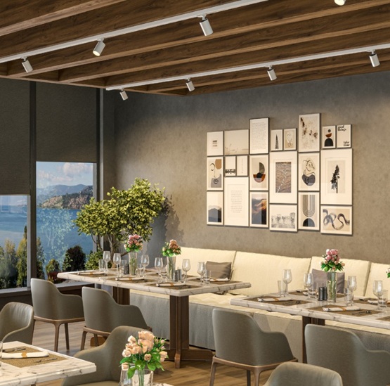 Binario monofase MINI bianco