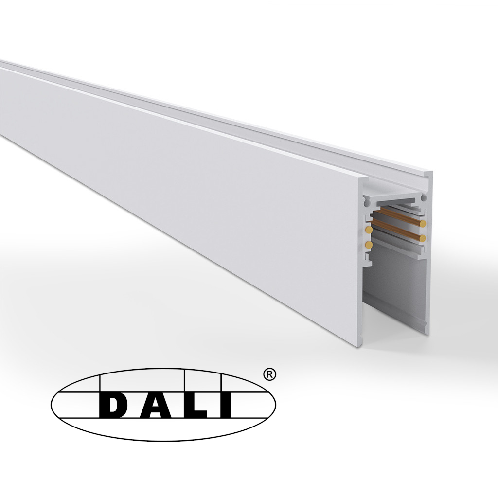 Binario 48V DALI bianco 2m