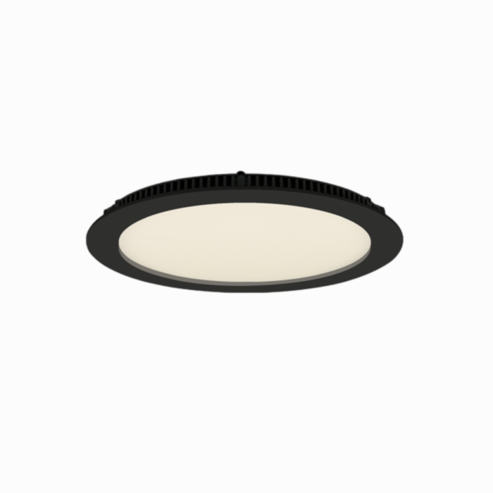 LED Einbau 18W CCT Ø223mm schwarz