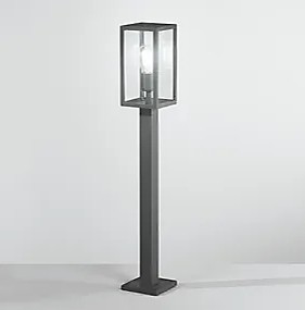 Paletto luminoso E27 86cm antracite