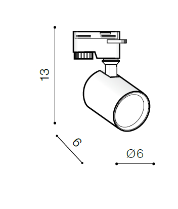 Stahler GU10 bianco 1PH Stahler GU10 bianco 1PH