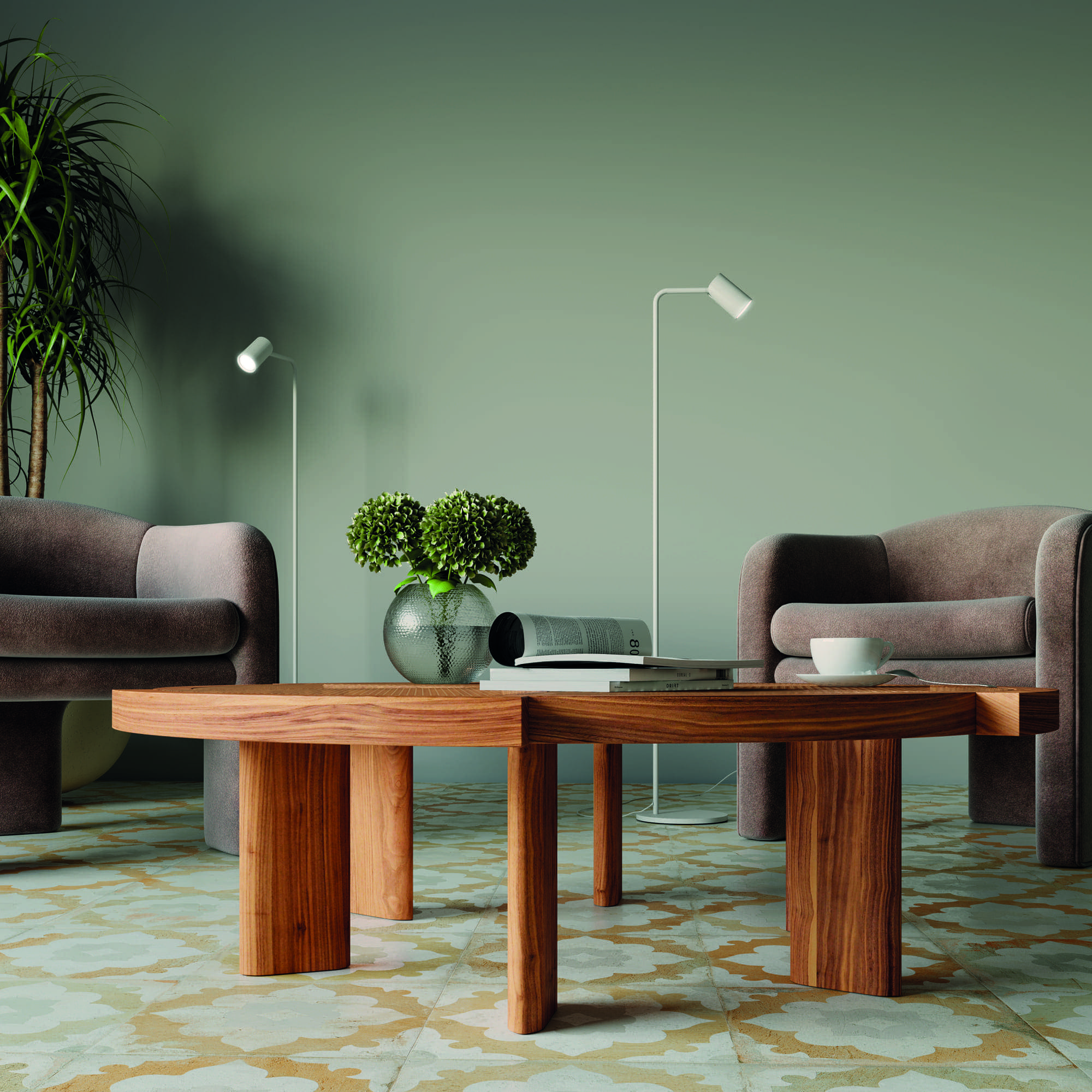 lampada da terra bianca 121cm GU10
