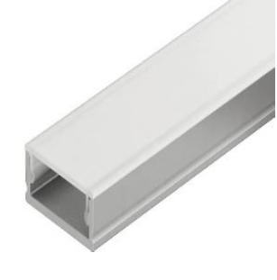 Profilo LED PREMIUM 19x13 con cover opale