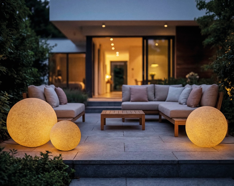 Lampada a sfera mars IP65 E27