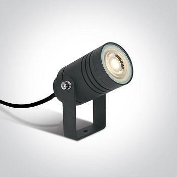 faretto plug-in IP65 antracite GU10