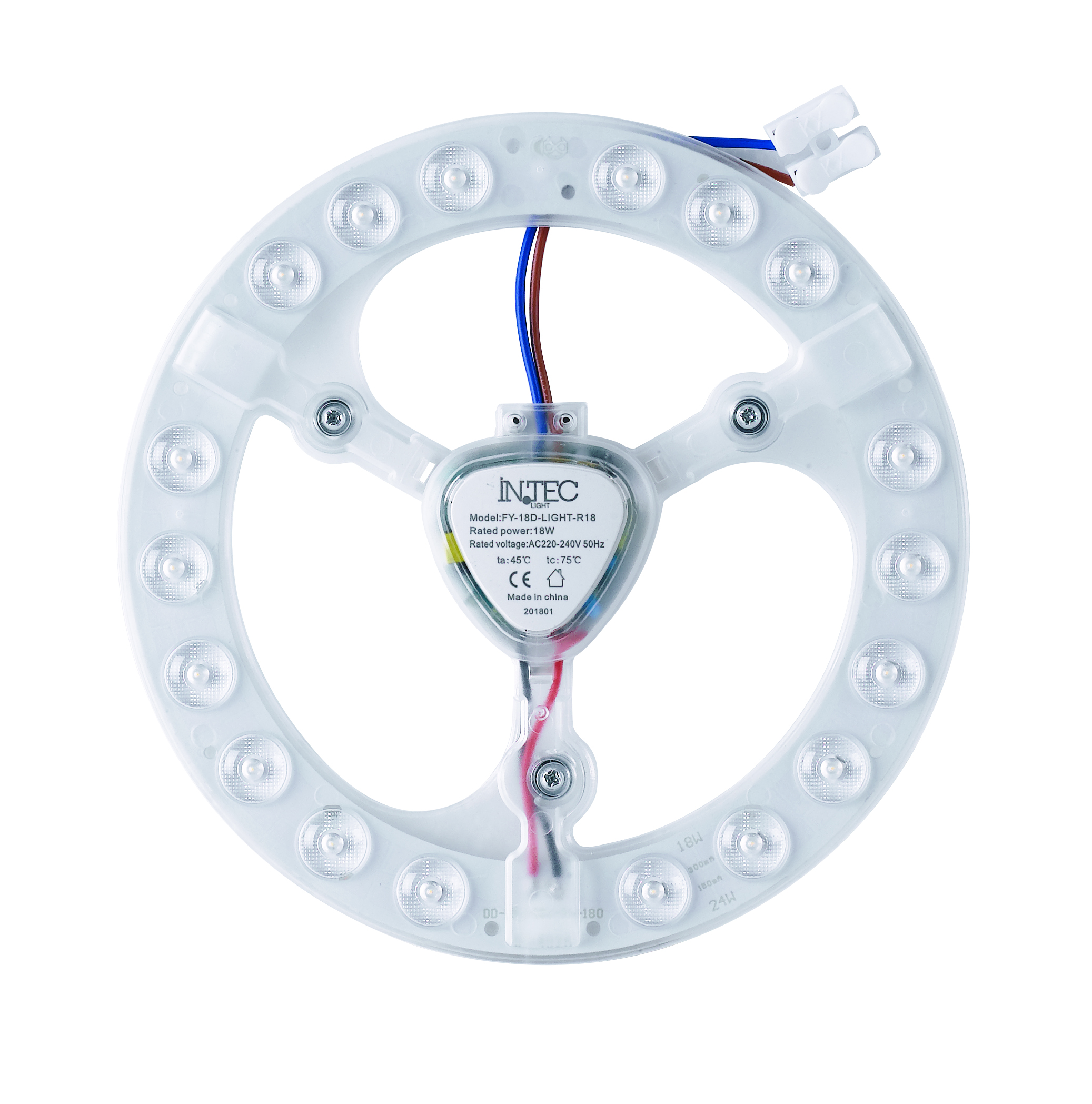 Pannello LED Ø18,5cm 17W CCT