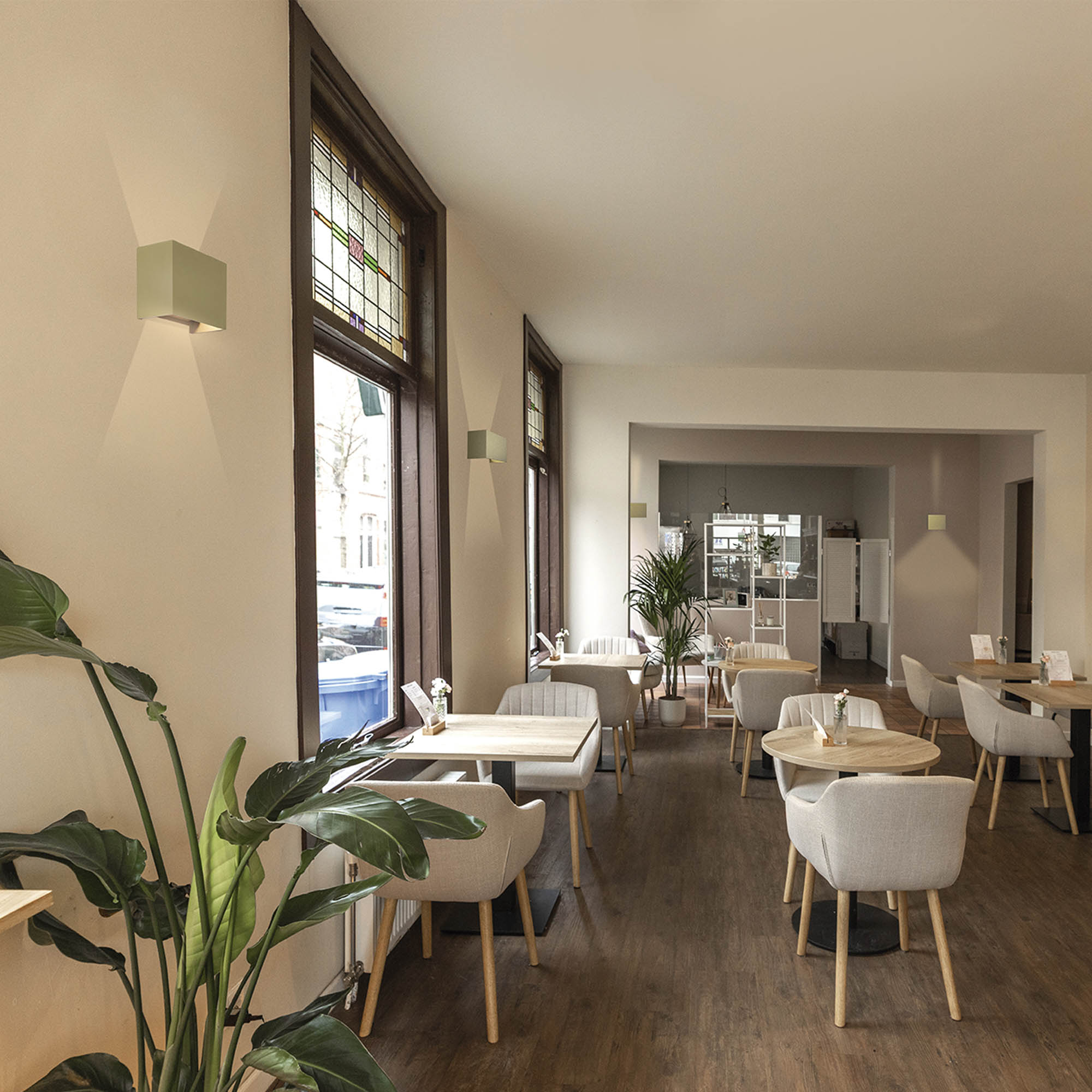 Applique LED cubo oro