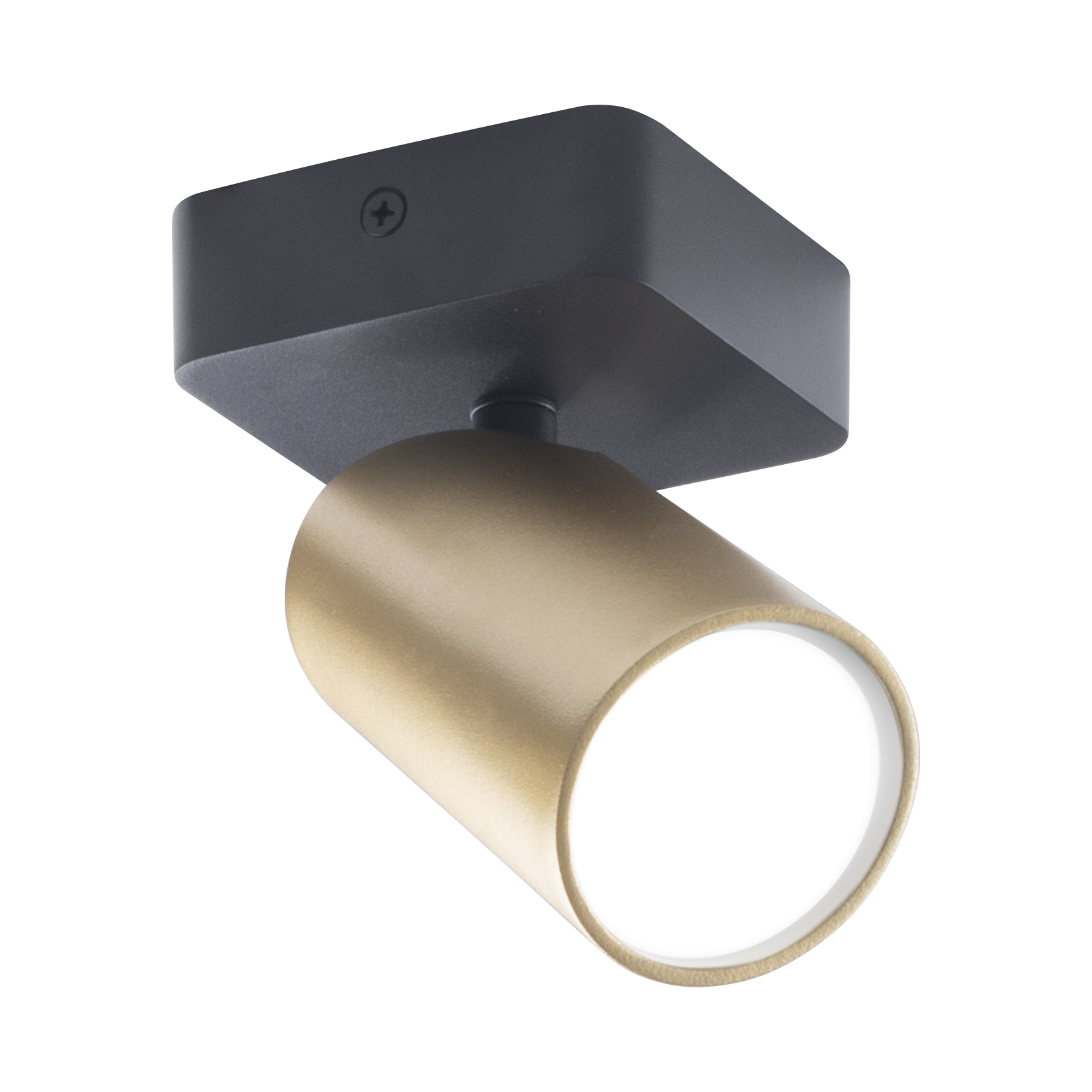 faretto nero/oro 1xGU10