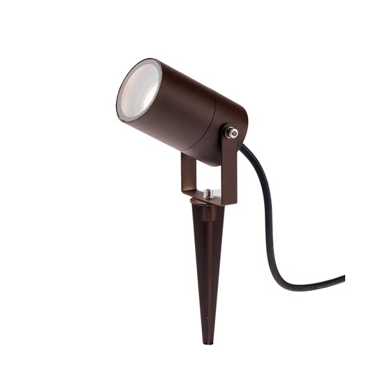 faretto plug-in marrone GU10 IP54