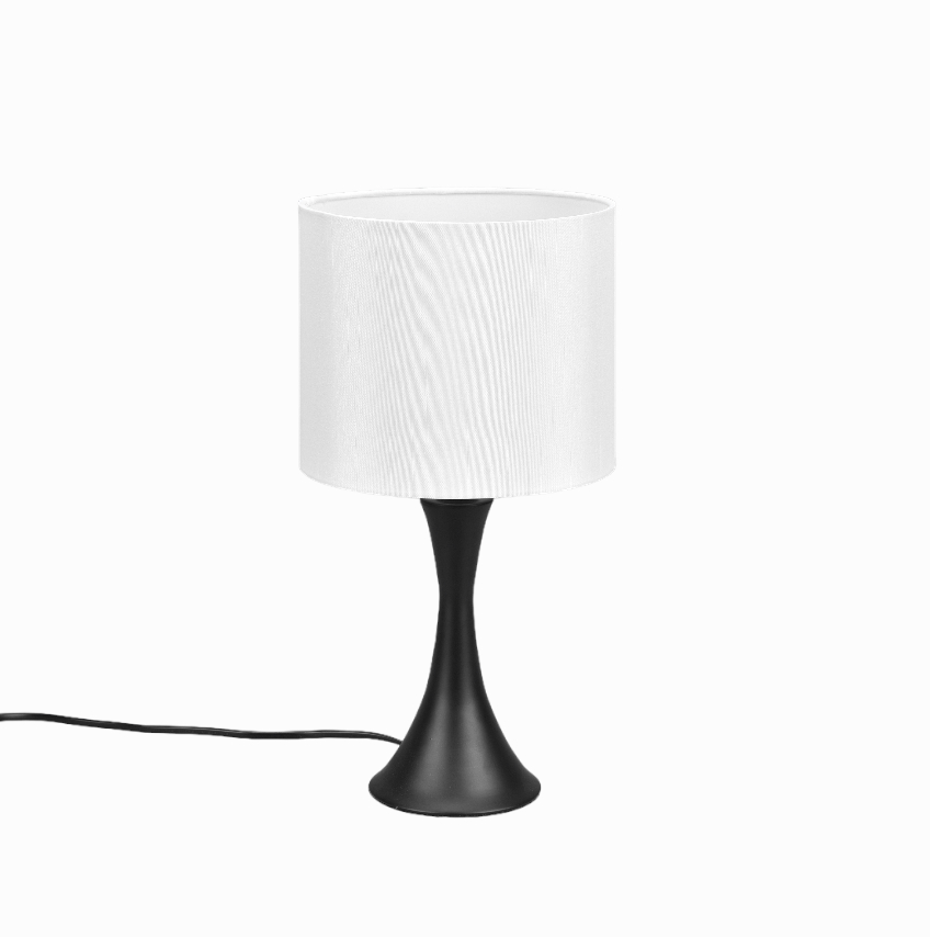 Lampada da tavolo Nero/Bianco Ø20cm E27