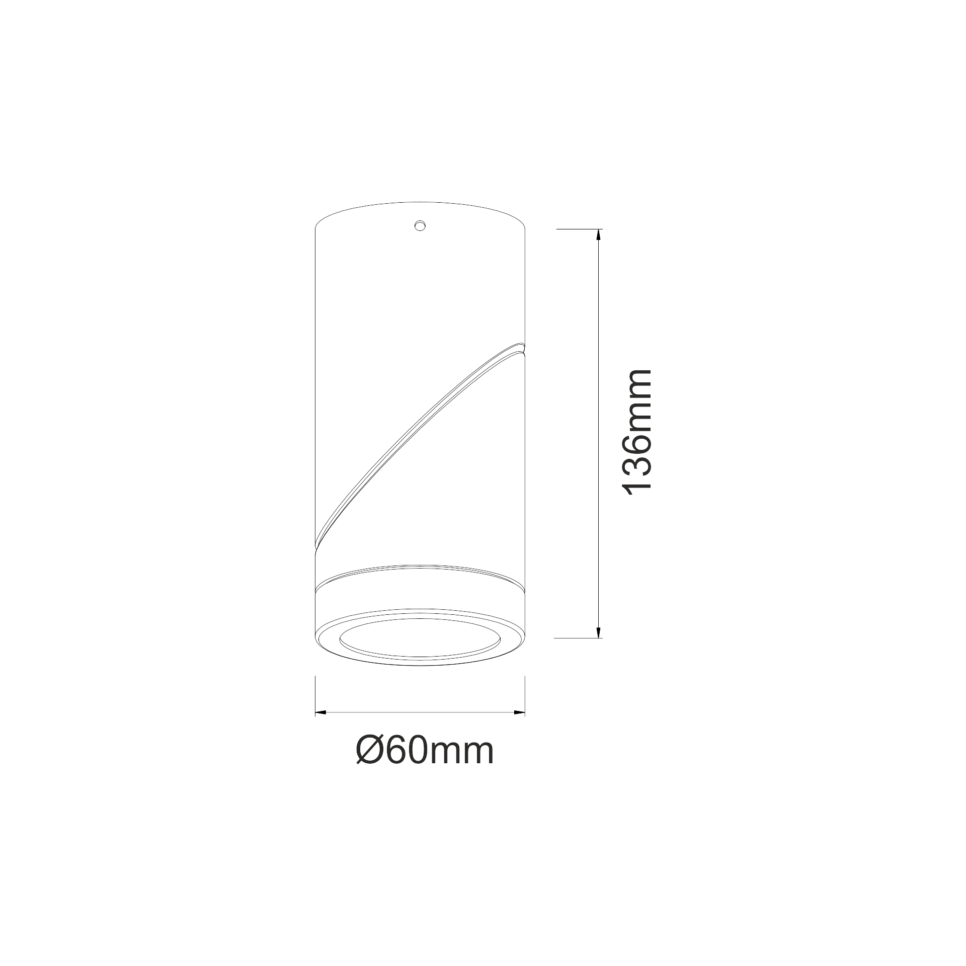 Faretto LED da superficie orientabile 8W CCT bianco