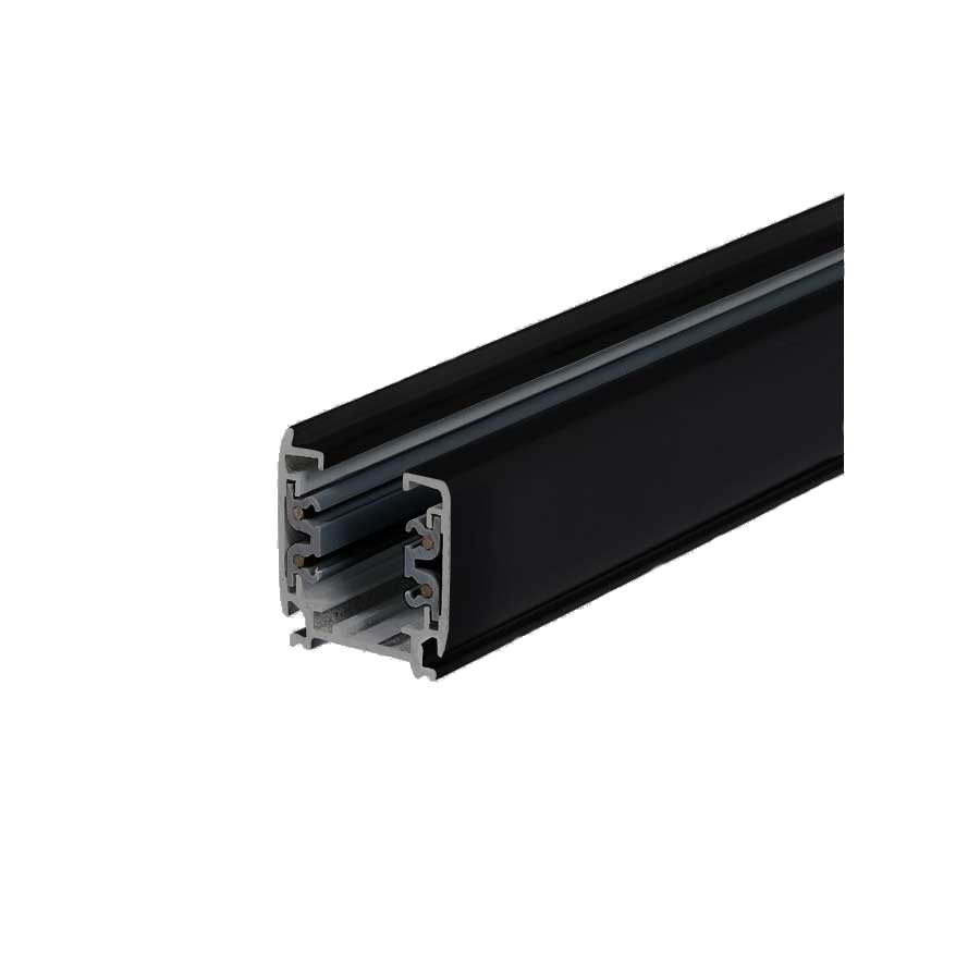 Binario elettrico 3PH nero 2m