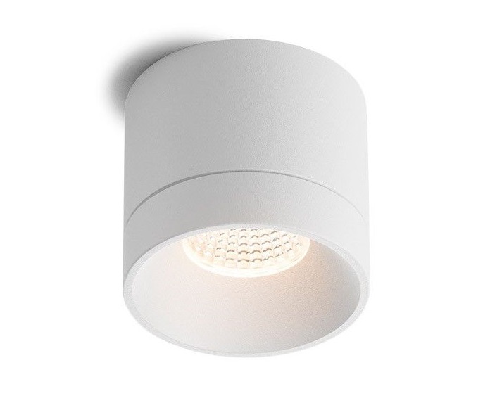 Lampada da superficie LED Ø7,8cm 8W 3000K bianco