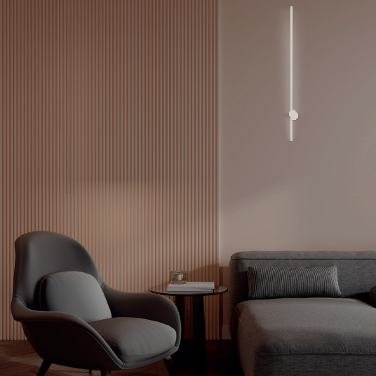 Barra luminosa da parete a LED 3000K bianco