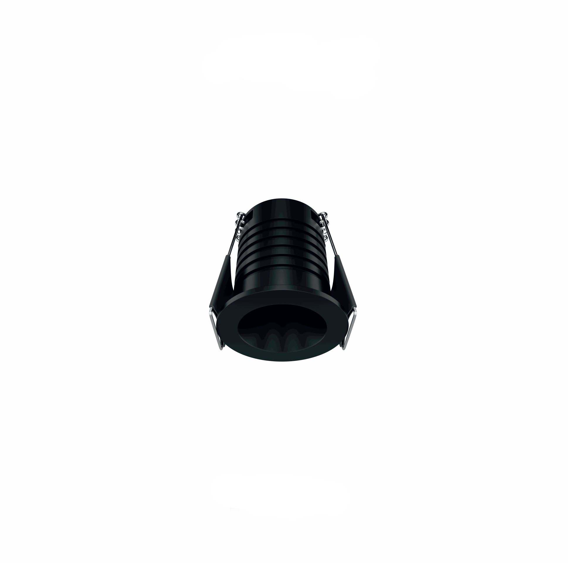LED incasso mini Ø35mm IP65 nero