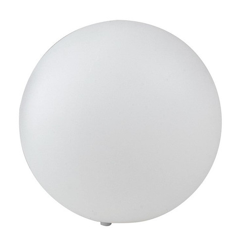 lampada a sfera IP65 opale