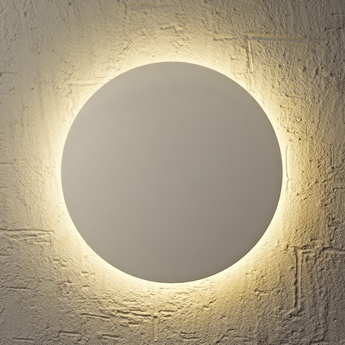 Applique LED cerchio bianco
