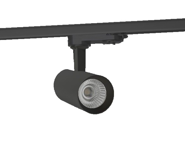 Faretto LED 10W nero 1PH