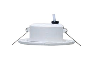 Luce di emergenza incasso Ø8cm 1W 3h