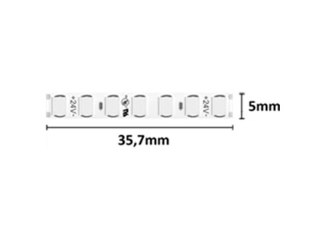 Striscia LED Sottile 15W IP20 24V