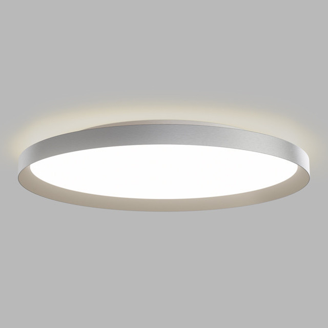 Plafoniera LED diretta/indiretta CCT nichel