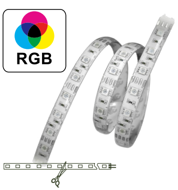 Striscia LED RGB 14,4W IP20 24V Striscia LED RGB 14,4W IP20 24V
