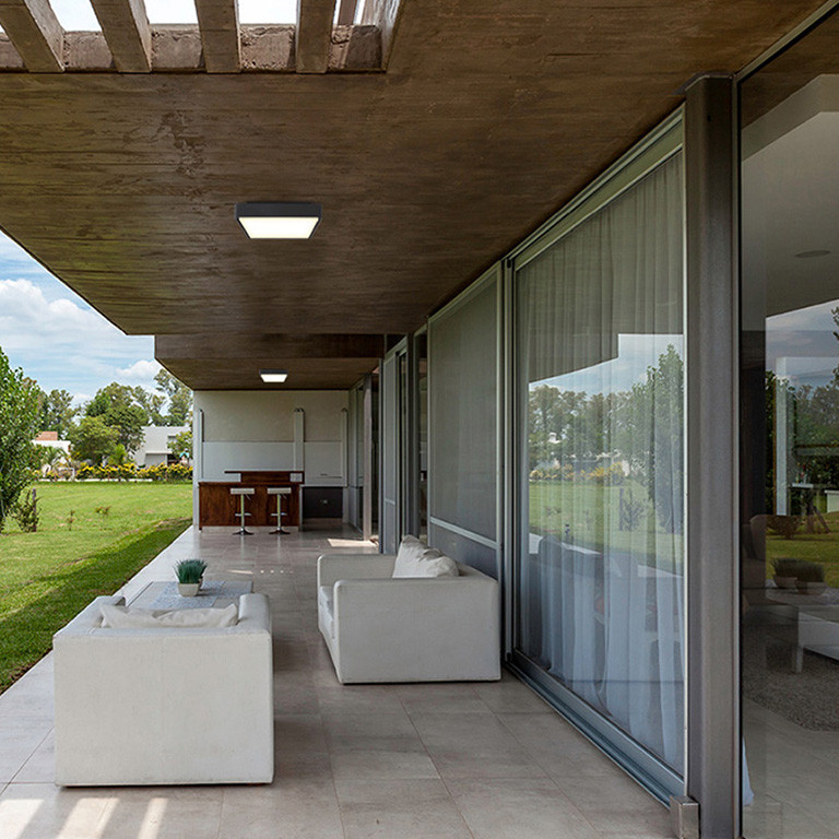 Deckenleuchte LED HF-Sensor IP65