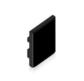 Tappo terminale nero per H-profilo