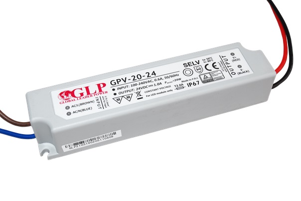 Alimentatore LED 20W IP67 24Vcc