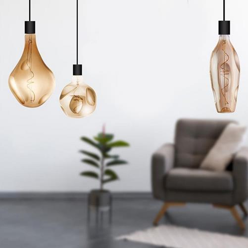 LED E27 Decor Ambra 4W A165 2200K dimmerabile