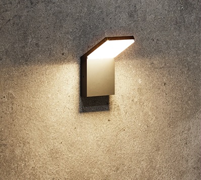 Applique LED nero IP54 3000K