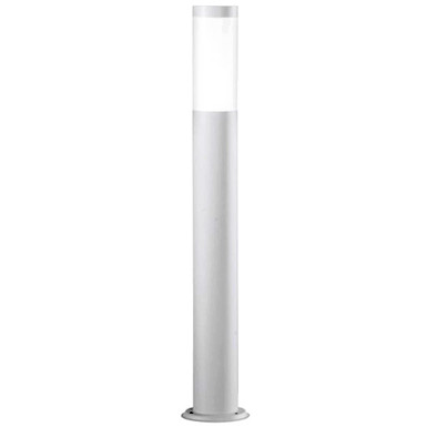 Paletto luminoso E27 IP44 bianco