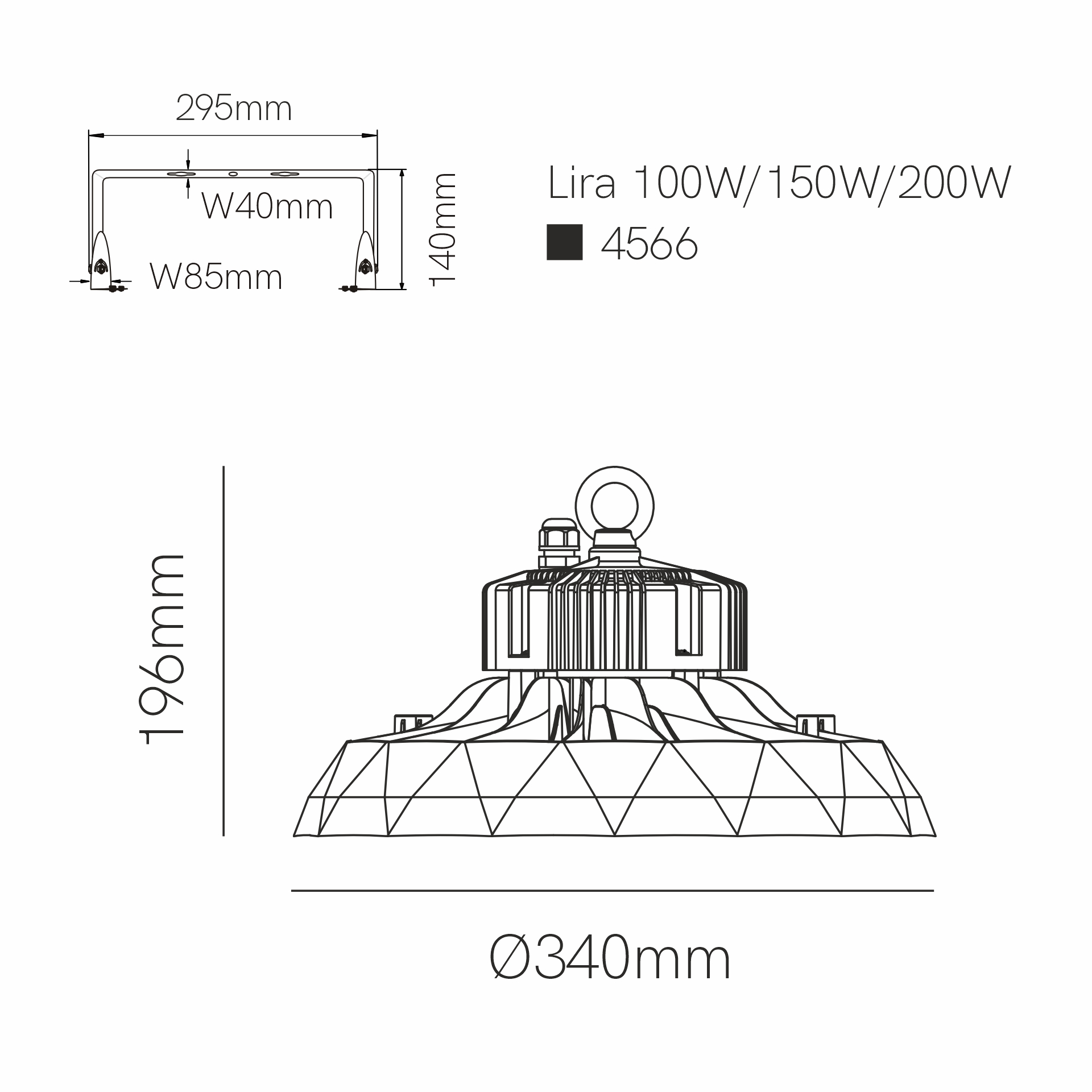 Faretto LED 120W-200W IP65