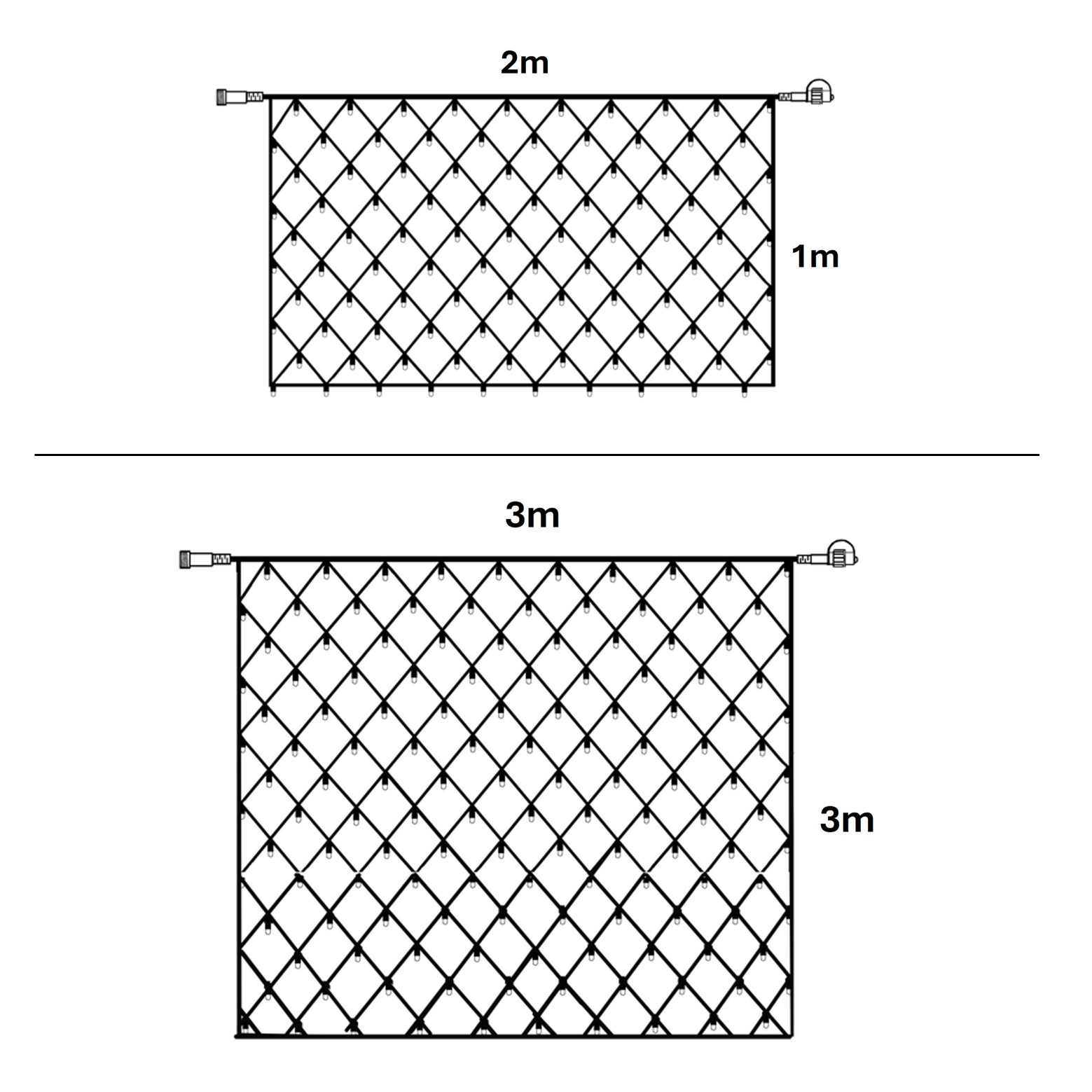 Systema LED PRO rete luminosa
