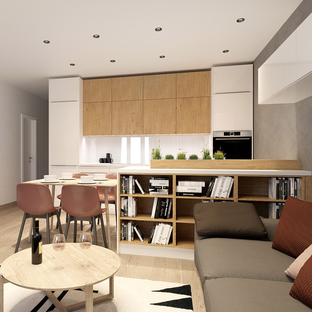 Einbaustrahler LED IP44 Schwarz