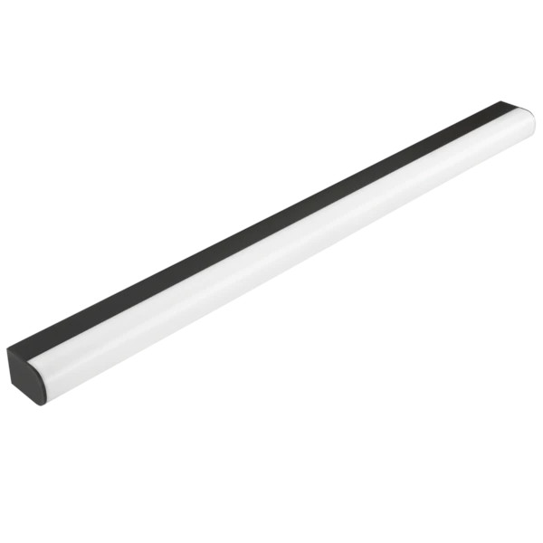 Spiegelleuchte LED CCT Gerundet Schwarz