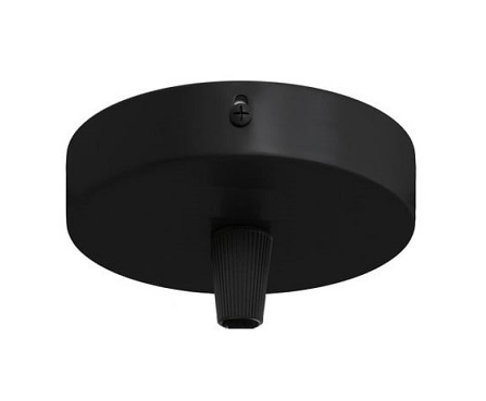 baldacchino Ø8cm nero