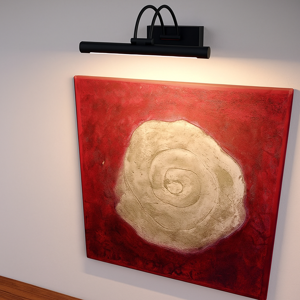 Bilderleuchte LED Schwarz