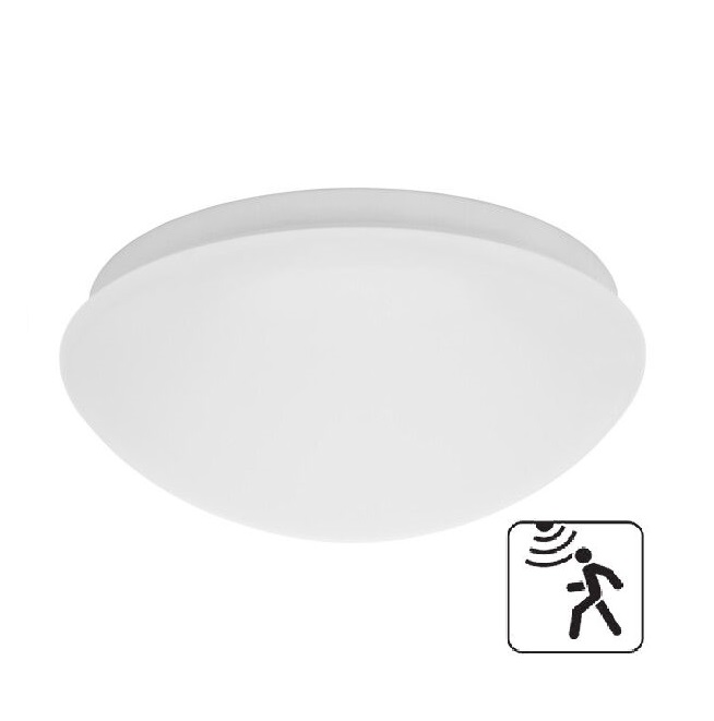 Plafoniera Ø28 IP44 con sensore E27