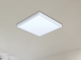 Plafoniera LED IP44 29x29 3000K bianco