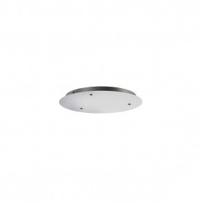 rosone Ø35cm 3 fiamme cromato