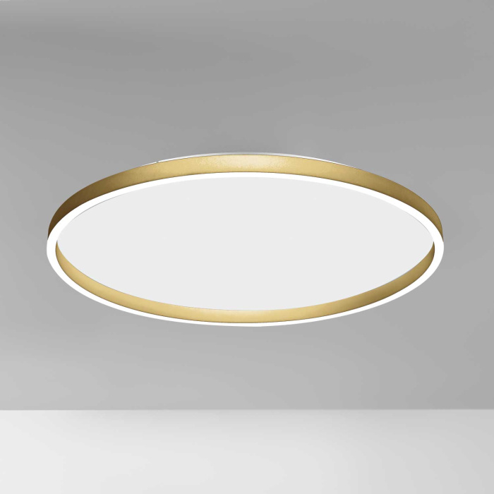Plafoniera LED Ø80 oro