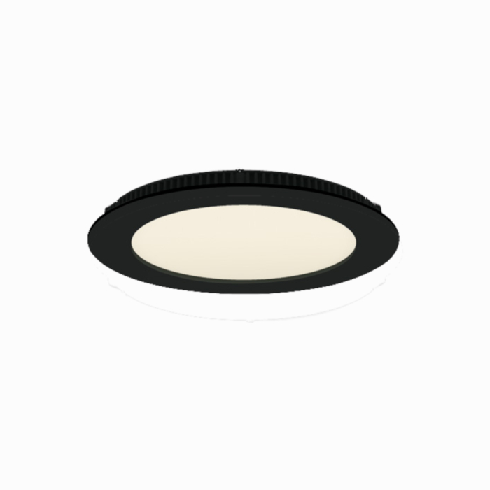 LED incasso 12W CCT Ø173mm nero